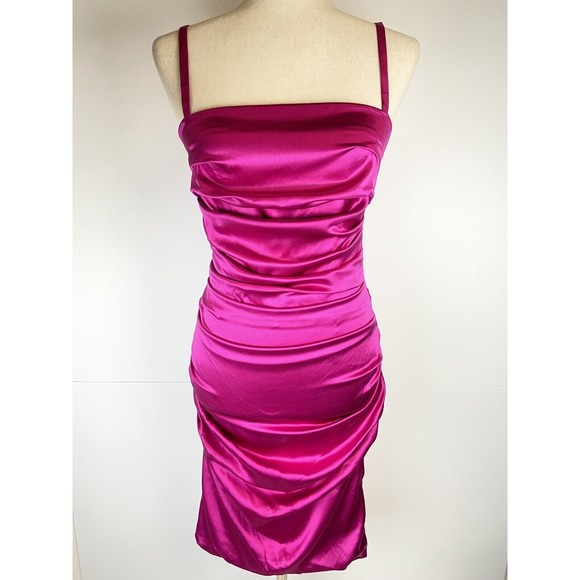Dolce and Gabbana Silk Ruched Dress Sz:42 - Picture 1 of 15
